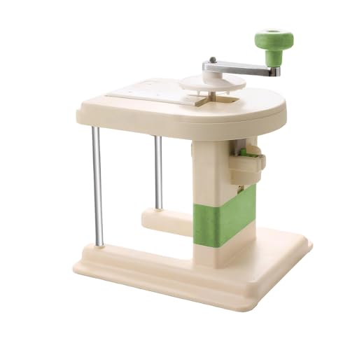 Manual Vegetable Grater: Red Cabbage Grater, Hand Crank, Shredded Cabbage Cutter for Use in the Kitchen at Home Hkr403 (Green, 20 x 20 x 15 cm)