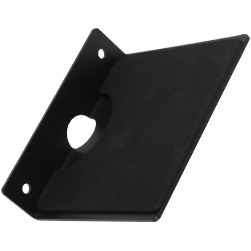 Toyvian オーディオスタンド エコー アルト ラジオハンガー サウンドバー スピーカーマウント ラック ホルダー ドット デュアルスピーカーポールマウント 音 壁 皿 Black アクリル