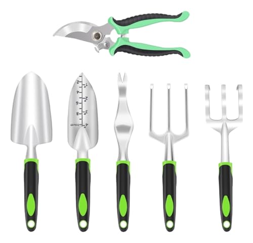 Gardening Tools, Rustproof Gardening Tool Set - Durable Indoor & Outdoor Gardening Tools for Gardeners, Men & Women