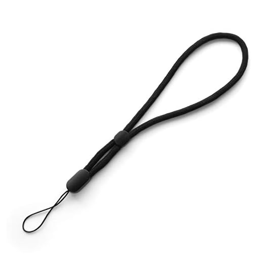 trage.band® kurzes verstellbares Handgelenk-Trageband, schwarz
