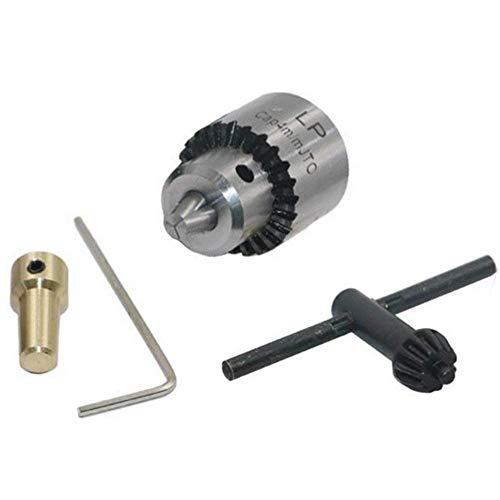 Sysoon Mini elektrikli matkap aynası 0,3-4 mm, el taşınabilir matkap aynaları motor şaftı için konik monte torna.
