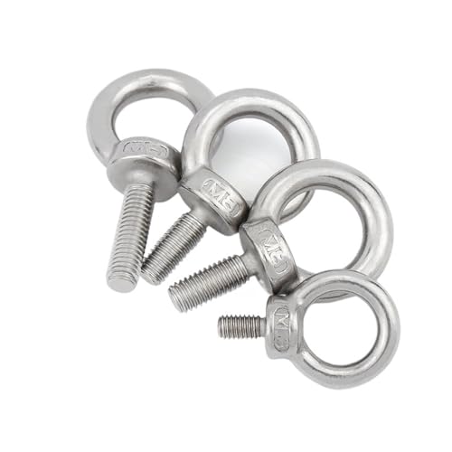 Anillo orificio bucle M12 de acero para colgar toldos y lonas en el jardín