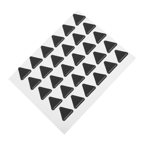 Cabilock 30Pcs Hot Surface Warning Stickers Caution No Touch Hot Labels for Heat Lamp Kettle Food Safety Easy Application Rapid Temperature Detection Indoor Outdoor Use