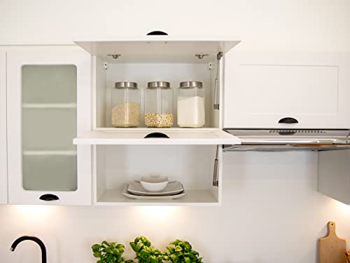 Einbauküche Adele 240 cm, 8- teilig, Küchenzeile im Landhausstil, Grau - Image 7