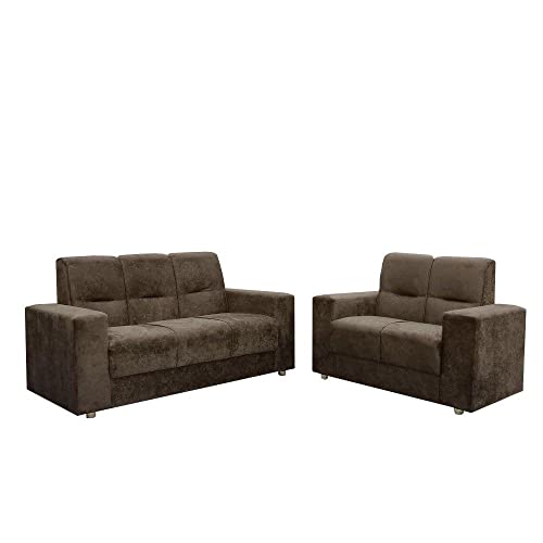 Sofá 2 e 3 Lugares Turin Suede Flash Estofados