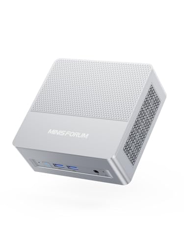 Image of MINISFORUM X1 Lite-255 Mini PC AMD Ryzen 7 255 (8C /16T, up to 4,9 GHz), Mini Computer AMD Radeon 780M 32 GB DDR5 RAM 512GB M.2 SSD,HDMI /DP /USB4 4K Video Output, 5 x USB, 2.5G LAN, Wi-Fi 6e /BT5.2