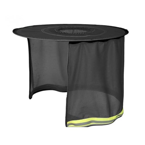 Hohe Sichtbarkeit, verstellbare Sonnenabdeckung für Helm, Hut, leichte Polyester-Konstruktion, 4 farbbeständiger Sonnenschutz für Fabrikarbeiter