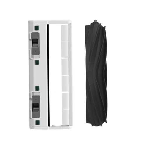 Yivy Gummi Hauptbürste für Ecovacs StaubsaugerOZMO T20 T10 T9 T8 T5 950 Serie gummibürsten (Omni Plus Turbo pro) weiße