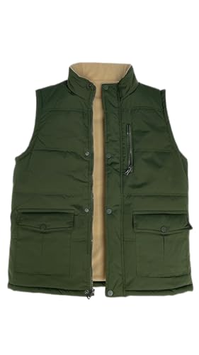 Image of Mens Winter Vests Outerwear Polar fleece Jacket