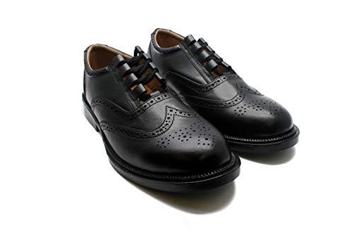 Men's Leather Upper Ghillie Brogues Shoes for Kilts Smart Formal Slip On Wedding Lace Up Dress Shoes3