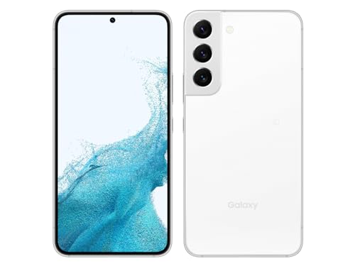 Samsung スマートフォン 5000mAh ホワイト Amazon | Galaxy S22 SCG13, 256GB, ファントムホワイト, トリプル