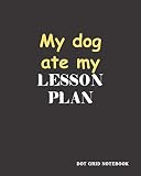 Dot Grid Notebook: Lesson Plan Design Book, Work Book, Planner, Dotted Journal, Bullet Journal, Sketch Book, Math Book, 5mm Dots| 104 pages (Dot paper)