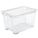 Produktbild Rotho Evo Easy Aufbewahrungsbox 1.2l, Kunststoff (lebensmittelecht) BPA-frei, transparent, 1,2l (17,8 x 11,7 x 9,8 cm)