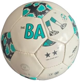 Miniatura 2 de Balón de fútbol clásico verde azulado y blanco, 32 paneles, balón de fútbol tamaño 5