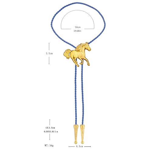 Image of Jeilwiy Bolo Tie for Men, Western Bolero Tie Cowboy Ties Native American Cowgirl Bolo Tie Accessories for Men Women