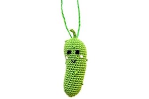 Green Cucumber Ornament: Festive Xmas Master Gardening Hanging Decoration