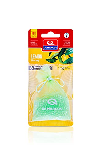 Image of Dr Marcus Fresh Bag Lemon Air Freshener (Yellow)