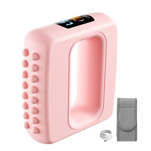 Anillo de Masaje Fascial - Anillo Fascial Masajeador Ajustable 5 Velocidades | Herramienta de Masaje para Abdomen Cuello Piernas Brazos Reducción de Grasa Tonificación Muscular