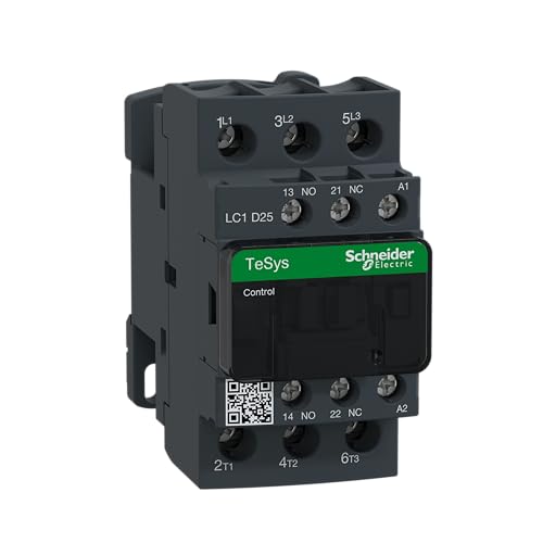 Schneider Electric LC1D25P7 TeSys D, Contactor, 3P AC-3, <=440 V 25 A, bobina 230 V CA