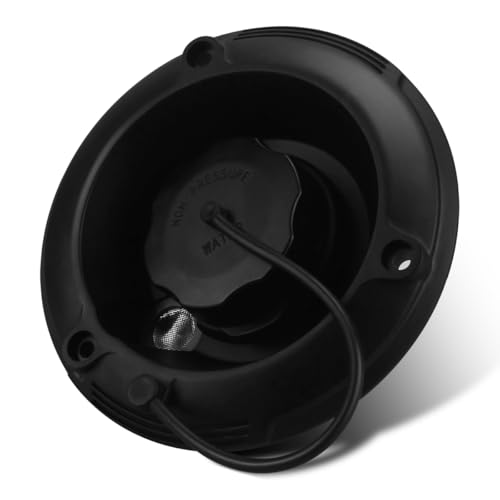 Image of RV Round Fresh Water Gravity Fill Hatch Inlet for RV Water Inlet Replacement, RV Water Fill Hatch, Camper Water Inlet Hatch, Trailer Water Fill Hatch Inlet - Black