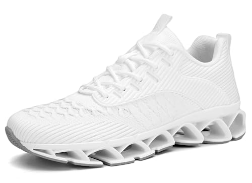 Image of Wrezatro Women's Slip on Walking Running Shoes Blade Tennis Casual Fashion Sneakers Comfort Non Slip Work Sport Athletic Trainer