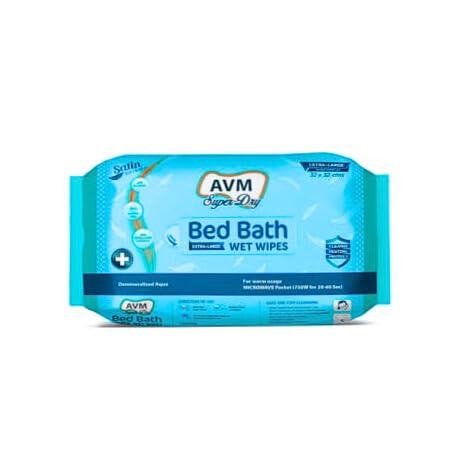 Bed Bath Wet Wipes for adults Large (L) | Size 32 * 24 cms | (Pack of 24) 240 Wipes | Soft and Hygiene | Refreshing Sponge Bath | Skin-Friendly-image-20