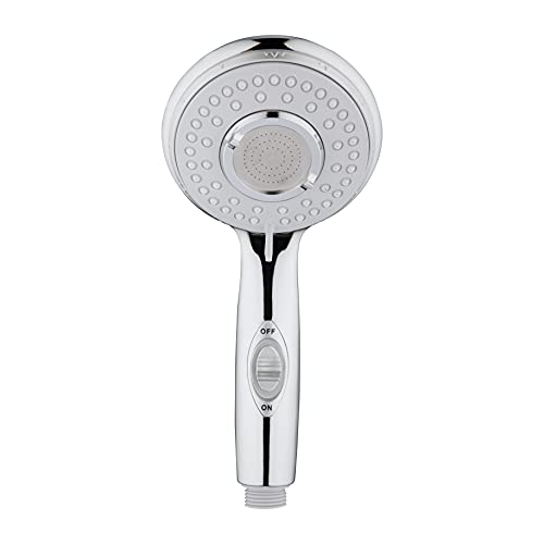 Klleyna Regadera de mano con 5 ajustes y interruptor ON/OFF para detener el agua miniatura 1