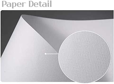 Miniatura 4 de PPAPPAPPIYO Papel blanco 300gsm Tarjetas de índice en blanco (100) Papel 3.5inx2in W04- en blanco