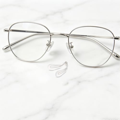 Silicone Transparent Support de Nez 2 Pièces pour Lunettes – vue 9