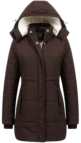 CREATMO US Women's Coats Winter Jacket Womens Jackets With Hood