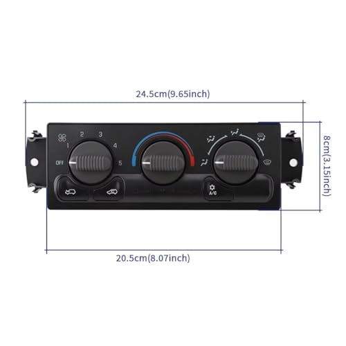 Module de commande de climatisation 599-266 pour Chevrolet Silverado 1500 2500 - 6