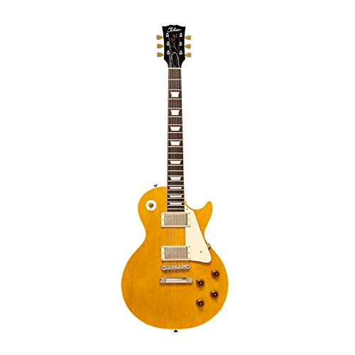 Tokai ULS129 LD Love Rock Guitare électrique avec étui, Lemon Drop - Les Beatles, Paul McCartney, John Lennon, RIngo Starr, George Harrison Tokai ULS129 LD Love Rock Guitare électrique avec étui, Lemon Drop