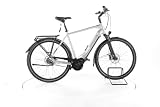 HERCULES E Bike Pasero Comp I-F5 City E-Bike Herren 28 Zoll Elektrofahrrad, 75 Nm 750 Wh, 5 Gänge, Hydraulische Scheibenbremse 180-185 cm Silber (Generalüberholt)