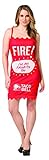 Rasta Imposta Taco Bell Sauce Packet Dress Fire Costume, Size S-M