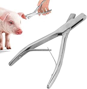 Bethlehem ear notcher V SHAPE Professional Pig EAR Pliers, Stainless Steel Veterinary Tool, Large Animal Care Equipment,Sheep notcher,goat notcher
