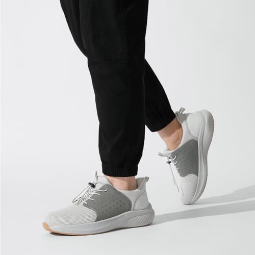 Image of HEEZ Mens Slip On Fashion Sneakers Walking Shoes for Men Comfortable Breathable Casual Running Shoes