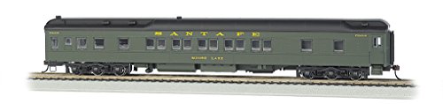 Bachmann Industries Santa Fe Moose Lake Ho Scale 80' Pullman Car with Led Lighting
