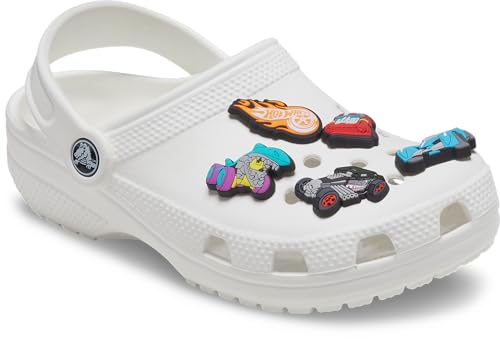 Image of Crocs Jibbitz Shoe Mattel Hot Wheels Multi Pack, Charms for Boys and Girls, 5 Pack