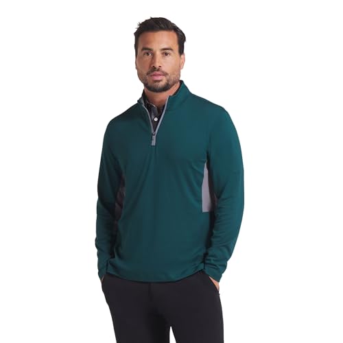 PUMA GOLF PURE 2.0 1/4 ZIP, DARK MYRTLE, 4XL - image 1
