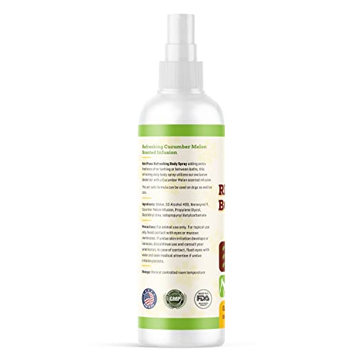 Nutripaws Dog Perfume Spray, 8Oz - Dog Deodorizer For Smelly Dogs - Dog Spray Deodorizer Perfume - Dog Cologne Spray Long Lasting After Bath - Dog Deodorizing Spray - Pet Cologne Spray For Dogs, Cats #TOP7