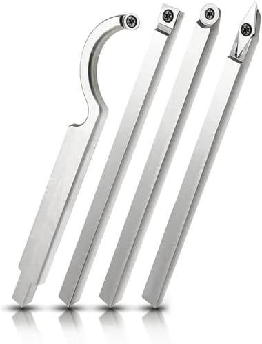 Set de 16 fresas de carburo para torneado en madera miniatura 2