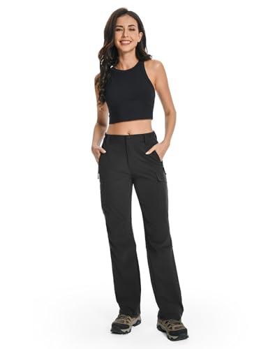 Moosehill Women's Hiking Pants Lightweight Quick Dry Water Resistant Cargo Travel Work Summer Pants for All Seasons3