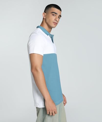 Puma Men's Color Block Slim Fit T-Shirt