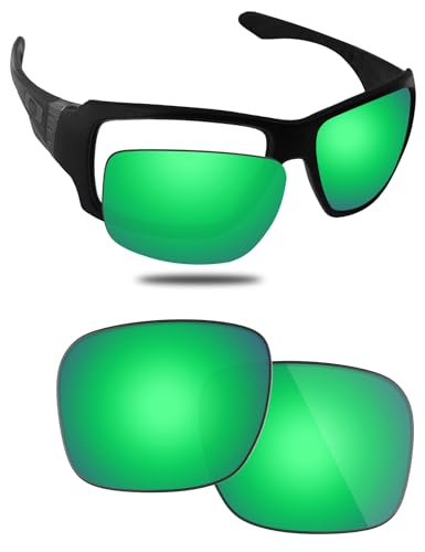 Image of Fiskr Polarized Lenses Replacement Compatible with Oakley Big Taco Sunglasses, Impact Resistant & Perfect Fit