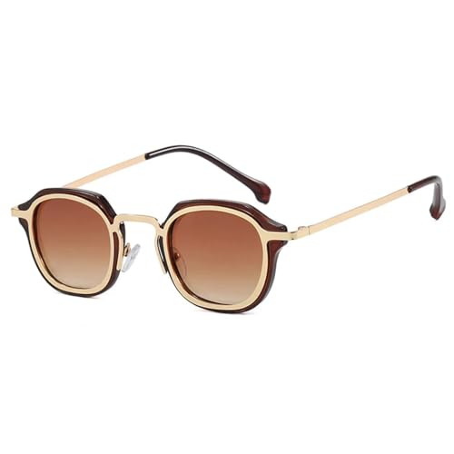 Lunettes de soleil rétro punk en terrasse et festivals d'été de mode