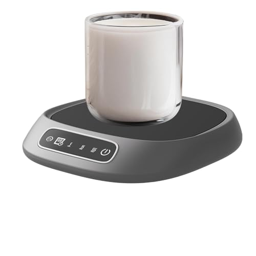 Chauffe-café de Bureau, Chauffe-Tasse à café | Chauffe-café alimenté par USB - chauffante à Bougie avec arrêt Automatique, Chauffe-Tasse Intelligent, Thermostat, Dessous de Verre pour café, Boissons,