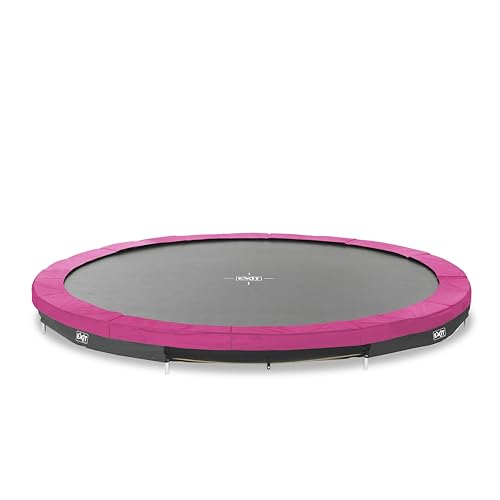 EXIT Toys Silhouette Sports Bodentrampolin - ø427cm - Großes Rundes...
