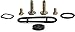 All Balls Racing 60-1002 Petcock (Fuel Valve) Rebuild Kit, 1 Pack