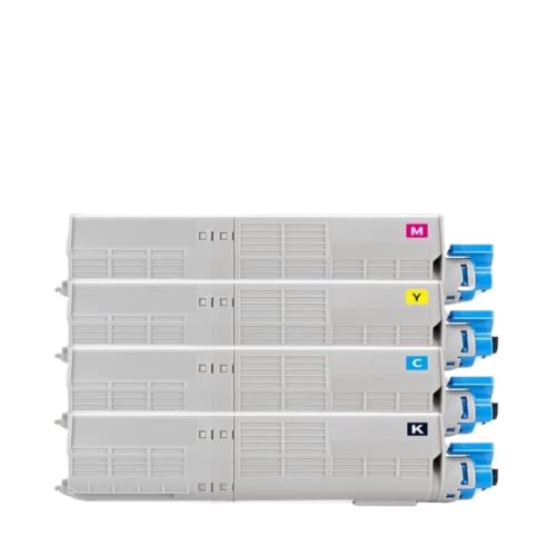 Toner 46490607 cyan compatible pour imprimante laser C532dn C542dn MC573dn MC563dn