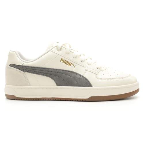 PUMA Mens Caven 2.0 Suede Lace Up Sneakers Shoes Casual - White